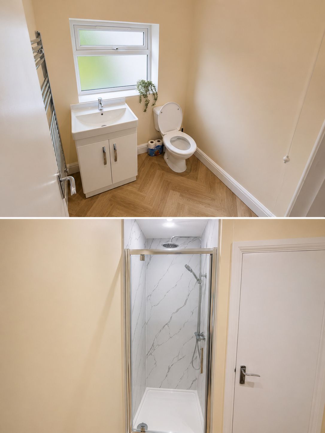 Chillington Street bathroom and shower